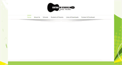 Desktop Screenshot of guitarinschools.co.uk